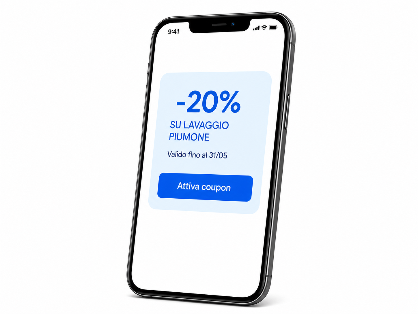 Promozioni nell app InLavanderia